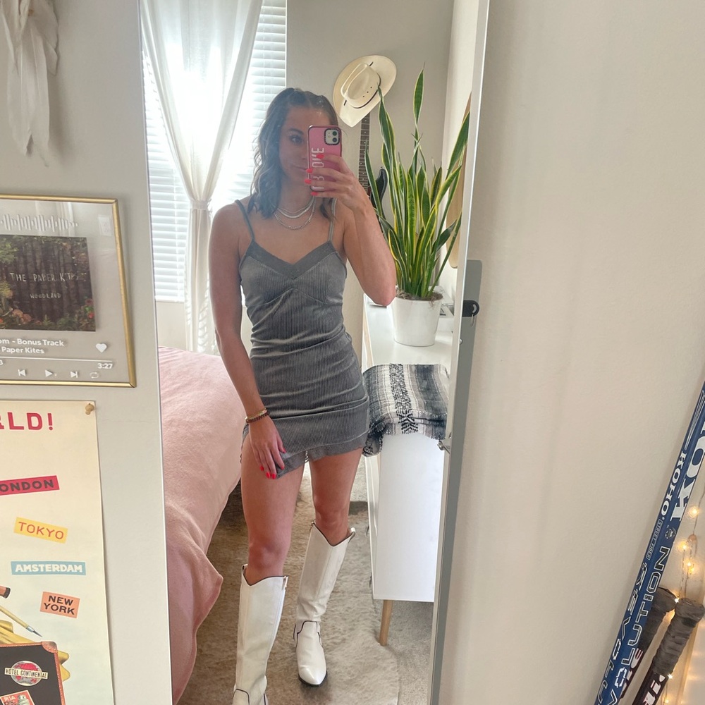 Sparkly Mini Dress Forever 21 with Lace